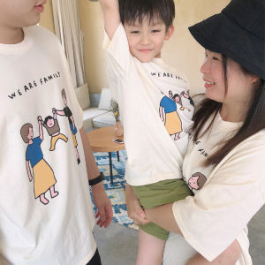 Family Summer T-Shirts New High-End