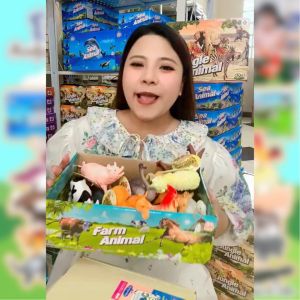 โมเดลสัตว์ เลือกได้ 4หมวด 1 หมวดมี12 ตัว -โมเดลสัตว์ป่า โมเดลสัตว์ในฟาร์ม โมเดลสัตว์น้ํา ไดโนเสาร์- ของเล่นเสริมพัฒนาการ