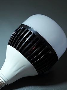 80W 100W 150W 200W LED Fin Bulb Outdoor Waterproof Factory Warehouse Workshop Basketball Court Supermarket High Power Lighting Bulb