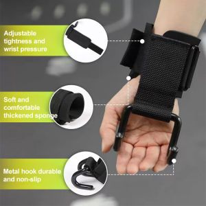 Booster hook pullup grip hard training dumbbells wrist guards Wrist Support Hook Grip Hook Trainer Gym Wrist Hand Support With Hook 护腕助力挂钩/握力钩训练器