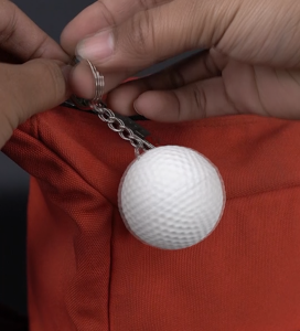 Golf Ball Keychain Gantungan Kunci Unik Bola Golf