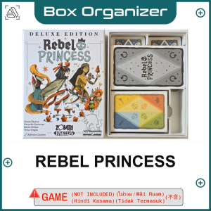 Rebel Princess Board Game Box Organizer Insert