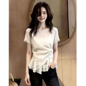 AIYITI | Stylish Waist-accentuating Womens Blouse