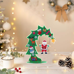 other | 1 Piece Diamond Painting set craft Decoration Christmas pattern acrylic Material Bedroom bedside Decoration Christmas gift