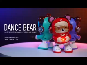 Dance Robot Toys Electric Dancing Bear Dancing Duck with Lights & Music Mainan Baby Educational Toys