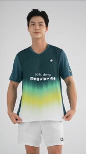 [TẶNG BĂNG TAY]Áo thun T-shirt cầu lông nam Graphic Faded Smash Energy chất mát thoáng khí nhanh khô Coolmate