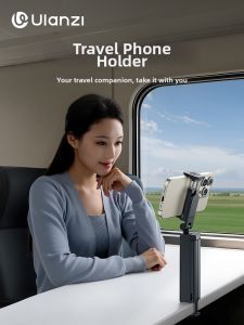 Ulanzi | Portable 360 Degree Rotating Travel Phone Stand for Trains and Flights