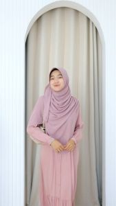 Azmeela Hawa Pashmina Shawl Instant Syari Crinkle Airflow Anti Kusut