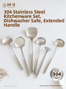 SHUEHO | Iron Pot Dedicated Stainless Steel Spatula Set