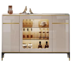 YANGYING | Modern Luxury Rock Plate Dining Side Cabinet Slender Storage