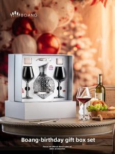 BOANG | Birthday Gift Red Wine Glass Set