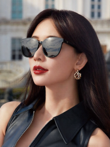 HELEN KELLER | Classic Retro Round Polarized Sunglasses