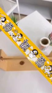 ระวังแตก 50/100 หลา เทปไร้เสียง กาวแน่น เทปปิดกล่อง สก็อปเทปปิดกล่อง เทประวังแตก