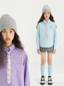 LOVESASAKIDS | Soft Anti-Wrinkle Girls Shirt