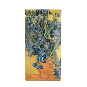 BUYLEMO Art Oil Painting Print Snap Closure Glasses Case Vintage PU Leather Sunglasses & Data Cable Pouch