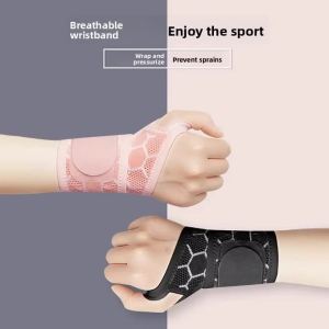 1pcs Sports Fitness Wristband Badminton Wrist Wrap Breathable Tendon Sheath Hand Protection Bandage Strap Equipment