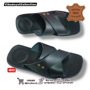 Sandal Kulit Sapi Asli Pria – Handmade Premium Cibaduyut