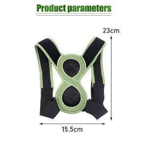 Penyangga Pelurus Corrector Penyangga Punggung Penegak Terapi Pinggang Korset Penyangga Pelurus Corrector Terapi Back Support Posture Punggung Bungkuk Wanita Penegak Badan Sabuk Anti Bungkuk Tali Penyangga Bahu Korektor Postur