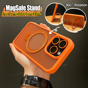 CrashStar แถมฟิล์มเลนส์โลหะสีเดียวกัน 360 ° เคสโทรศัพท์กันเป็นมิตร สำหรับ iPhone 15 Pro Max Plus 14 13 12 11 Pro Max ชาร์จไร้สายทึ่ คลุมโทรศัพท์ใส่โทรศัพท์