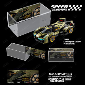 Hộp Đựng Đồ Bằng Acrylic Trưng Bày Xe Đua Lego Speed2024 Hộp Đựng Đồ Chơi Phù Hợp Cho Các Hộp Đựng Đồ Chơi Khác