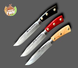 Pisau Dapur Cap Garpu asli / pisau seset / pisau buah - daging asli Baja Super Tajam