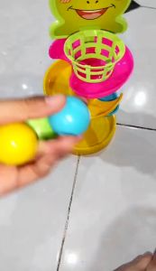 Permainan Seru Seluncuran Bola Rail SH 220 | Mainan Anak Bola Putar Rolling Ball Mainan Edukasi Anak Tanpa Baterai Cocok Untuk Balita | Mainan Anak Murah Dan Bagus Rolling Ball 3 Susun