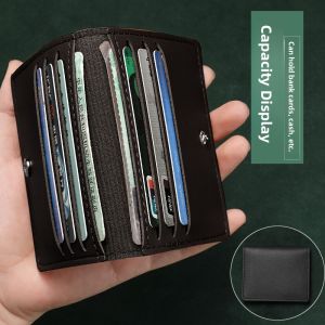 Ultra Thin Compact Card Holder Multiple Card Slots