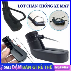 Đế Cao Su Bọc Chân Chống Xe Máy Nghiêng Chống Trơn Trượt Xước Nền Nhà Kèm Dây Rút Chất Liệu Dày Dặn Bền Đẹp - Bọc Chân Chống Xe Bảo Vệ Chống Trầy Xước Nền Nhà