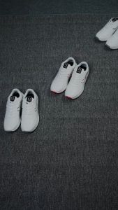 NAZ GARVIN - Sepatu Sneakers Pria NAZ Kasual Running Putih Merah Sepatu Jogging Pria 100% LOKAL