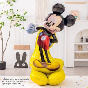 Angel Fly | Assembled Mickey Minnie Cartoon Standing Balloon Large