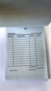 Buku Nota Kontan Kiky 1Ply 2Ply Kecil