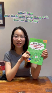 Sách - Mind Map - Giải thích ngữ pháp Tiếng Anh theo sơ đồ tư duy (bìa mềm) sách in màu