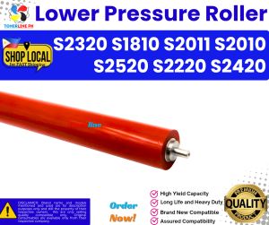 Lower Pressure Roller for Use and Compatible with Xerox S1810 S2010  S2220 S2420  S2011 S2320 S2520