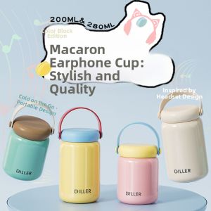 Diller | Stylish Compact Stainless Steel Vacuum Flask 316