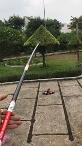 Bộ Cần Câu Tay 5H đọt ĐẦU ĐẶC ( 2 màu xanh lá đỏ) nhấc tĩnh 15kg + Giỏ + Phụ Kiện