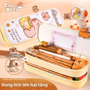 JIFANPAUL | Bao Đựng Bút Dung Lượng Lớn Thẩm Mỹ Cao Phong Cách Ins Trong Suốt