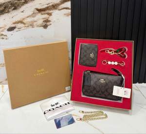 Set Túi 3 Món Charm Cherry Fullbox Xinh Size 19cm (Auth Tuồn)