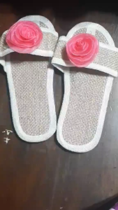 Filipiniana slippers usually use during Buwan ng Wika activities and other Filipino community events