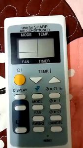 DSG Sharp Aircon Remote Control