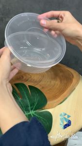 THINWALL 650 ml Bowl + Tutup / Thinwall Mangkuk Bulat / Thinwall Bowl 650ml ISI 25