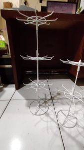 Matahari Putar 3 Susun: Display Toko Pajangan Accesories Perhiasan & HP