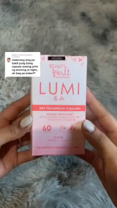 【Quick delivery】AUTHENTIC Beauty Vault LUMI 60 CAPSULE 24H Whitening Glutathione JAPAN FORMULA Lumina Glow Sun Block