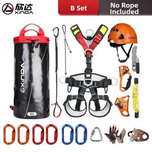 Xinda | High Altitude Work AC Installation Ascending Descending Safety Rope Kit Double Rope