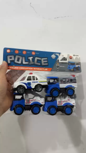 BETTIE Mainan Mobil Mobilan Anak Laki Laki Perempuan Edukasi Truk Konstruksi Pemadam Kebakaran