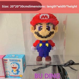 Cotton Doll Storage Fantastic Box Doll Barbie Display Stand Transparent Doll Stuffed Toy Storage Box Dustproof