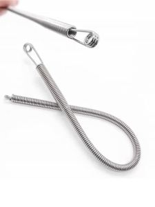 1/10pcs Elastics Threading Needles Cord Rope Threader Clip DIY Sewing Loop Hook Kit Flexible Drawstring Thread Tools Accessories