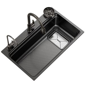 JIAYUN | Single Basin SUS304 Stainless Steel Kitchen Sink