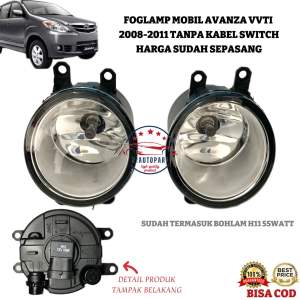 Lampu Kabut Lampu Tembak Foglamp Avanza VVTI 2008 2009 2010 2011 HARGA SUDAH SEPASANG