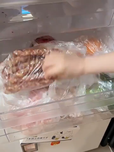(COD)30pcs Reusable Aluminum Foil Ziplock Fresh-keeping Bag Safe Sealable Large Capacity Freezer Bag with Write Labels Refrigerator Storage Bag for Veggies/Fruit/Meat铝箔保鲜袋
