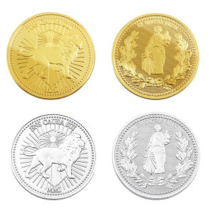 Movie John Wick Continental Hotel Coins Cosplay Keanu Reeves Hotel Metal Coin With Box For Fans Collection Gift Costume Props